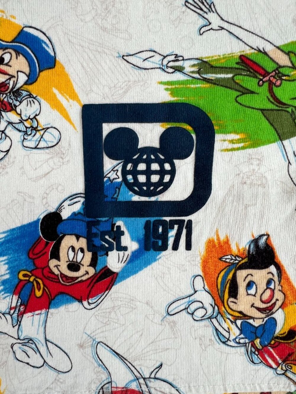 Disney Parks Ink & Paint Disneyland Resort Spirit Jersey Adult Size S Cotton USA - Picture 7 of 8